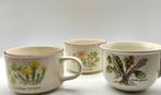 3 vintage soepkommen, Ophalen of Verzenden, Zo goed als nieuw, Overige stijlen, Kom(men)