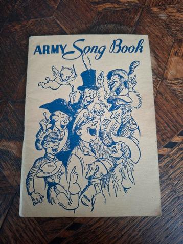 Army Song Book - WOII Amerikaans Leger beschikbaar voor biedingen