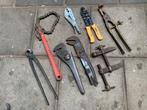 Oa: Griptang, kabelschoentang, pijpentang en nog meer., Doe-het-zelf en Verbouw, Gereedschap | Handgereedschap, Ophalen, Gebruikt