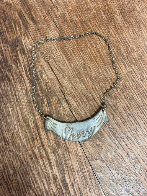 Sherry ketting fleshanger, Antiek en Kunst, Curiosa en Brocante, Ophalen of Verzenden