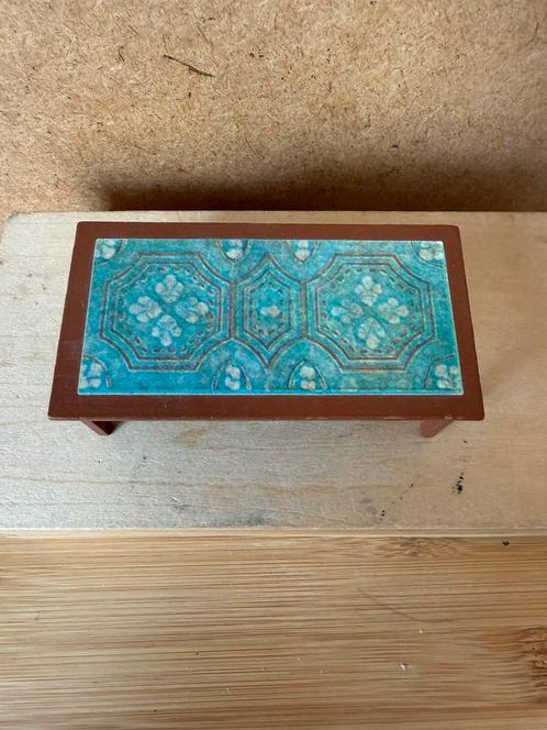 Lundby tafel - hxbxd 2.9x9.5x5cm - hout, Verzamelen, Poppenhuizen en Toebehoren, Zo goed als nieuw, Poppenhuis, Ophalen of Verzenden