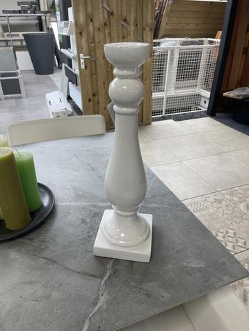 Pottery Pots Candy M Candle Holder – Glossy White 5116 cm beschikbaar voor biedingen