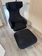 Vitra Grand Repos fauteuil + ottoman, Huis en Inrichting, Fauteuils, Ophalen, Gebruikt, Stof