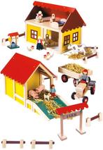 Houten Speelgoedboerderij Adamshof  - Gemonteerd, Kinderen en Baby's, Speelgoed | Houten speelgoed, Nieuw, Overige typen, Ophalen of Verzenden