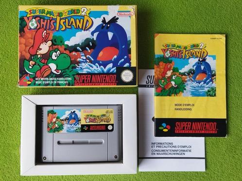 Super Mario World 2 Yoshi's Island - Super Nintendo SNES, Spelcomputers en Games, Games | Nintendo Super NES, Gebruikt, Avontuur en Actie