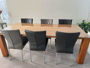 6 stoelen leer- Moderne Stijl, 30 euro per stoel beschikbaar voor biedingen