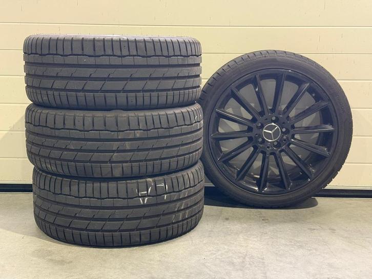 Velgen Mercedes A CLA AMG 19 inch Origineel Zomerbanden, Auto-onderdelen, Banden en Velgen, Banden en Velgen, Zomerbanden, 19 inch