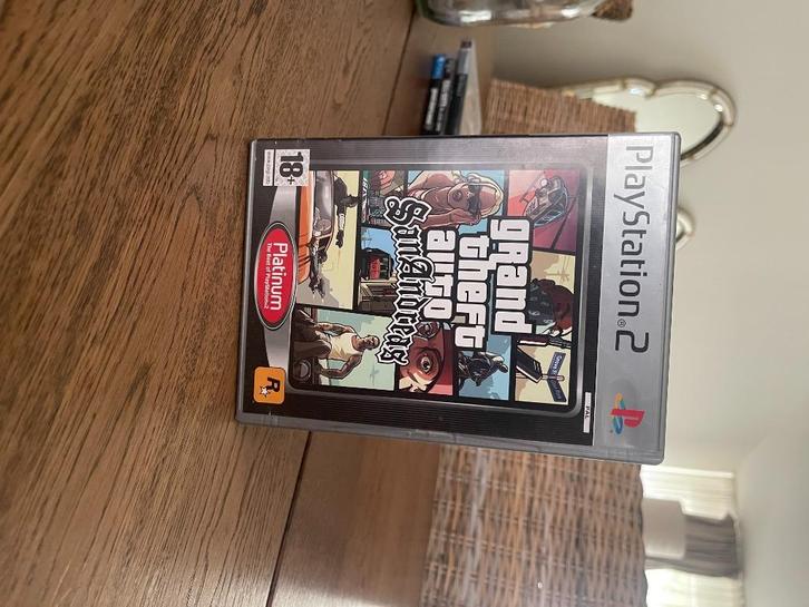 Grand Theft Auto Sanandreas | GTA | PS2 | met Cheat Codes, Spelcomputers en Games, Games | Sony PlayStation 2, Zo goed als nieuw