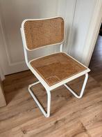 Leuke vintage retro stoel, Gebruikt, Wit, Eén, Ophalen