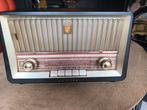 Antieke Philips Tafelradio - Jaren '40, Ophalen of Verzenden, Gebruikt, Radio