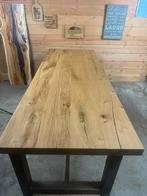 Tafels op maat - Kom langs in de loods!, Ophalen, 100 tot 150 cm, Eikenhout, Nieuw