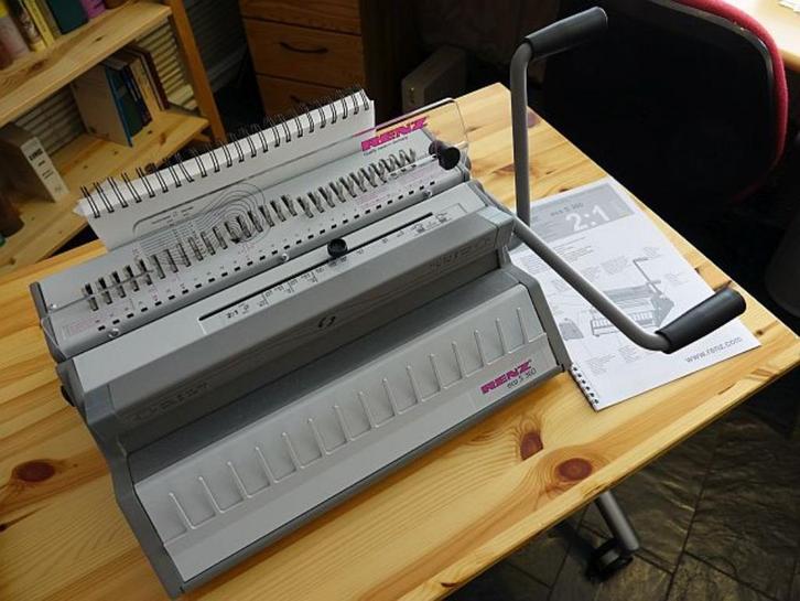 Ponsmachine - Inbindmachine Renz - ECO - S 360, Diversen, Bureau-accessoires, Zo goed als nieuw, Ophalen