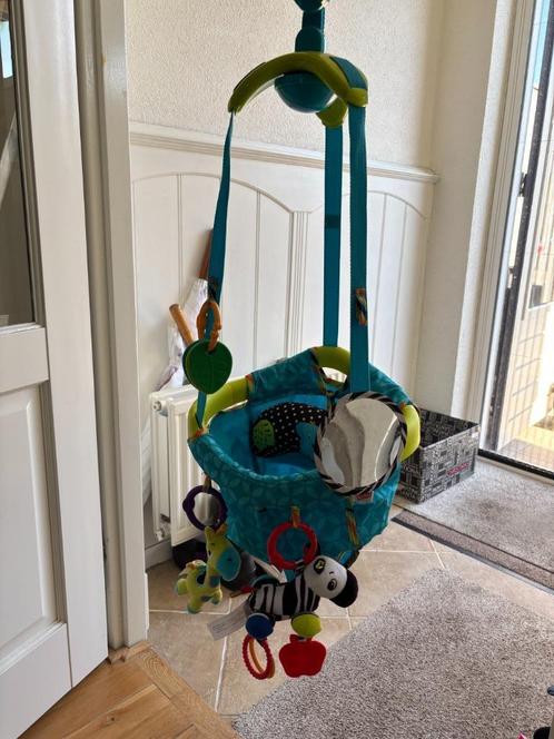 Bright Starts Deurspringer Bounce and Spring Deluxe meerkleu, Kinderen en Baby's, Speelgoed | Babyspeelgoed, Zo goed als nieuw