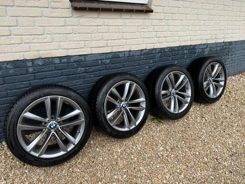 Winterset BMW 7 serie G11 zo goed als nieuw, Auto-onderdelen, Banden en Velgen, Banden en Velgen, Winterbanden, 19 inch, 245 mm
