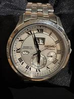 Seiko horloge Heren  Seiko Premier Perpetual, Ophalen of Verzenden, Zo goed als nieuw, Staal, Seiko