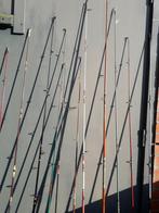 Roofvis spin hengels 150 tot 2.meter30 11 stuk, Watersport en Boten, Ophalen of Verzenden, Zo goed als nieuw, Werphengel