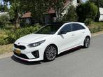 Kia Ceed 1.6 T-GDi GT 204PK Automaat•Pano•JBL, Stof, Gebruikt, 4 cilinders, Wit