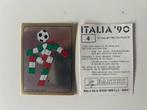 GEZOCHT Panini WK 90 Italia 1990 nr 4 Mascotte, Verzamelen, Sportartikelen en Voetbal, Zo goed als nieuw, Poster, Plaatje of Sticker