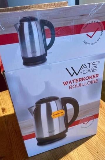Waterkoker RVS nieuw beschikbaar voor biedingen