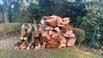 Aangeboden prima openhaard/kachelhout ruim 2 kuub helft gekl, Tuin en Terras, Haardhout, Minder dan 3 m³, Ophalen of Verzenden