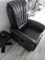Fauteuils, Huis en Inrichting, Ophalen, Gebruikt, 50 tot 75 cm, Leer