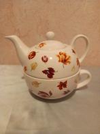 Janneke Brinkman tea for one tulips, Ophalen of Verzenden, Zo goed als nieuw, Overige stijlen, Kop(pen) en/of Schotel(s)