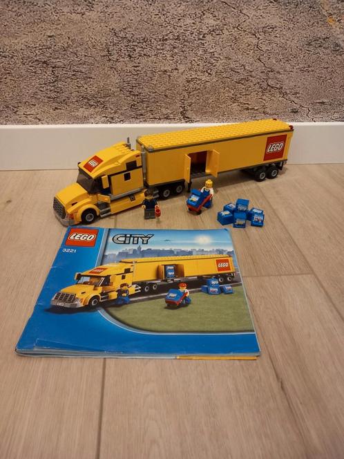 Lego vrachtwagen 3221, Kinderen en Baby's, Speelgoed | Duplo en Lego, Zo goed als nieuw, Lego, Ophalen