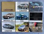 9 Renault instructieboekjes voor modellen jaren '90 en '00, Ophalen of Verzenden