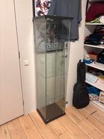 Glazen Vitrinekast met verlichting, Minder dan 50 cm, Ophalen of Verzenden, 150 tot 200 cm, 25 tot 50 cm