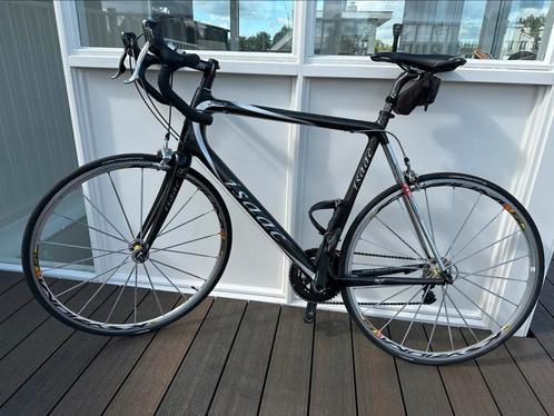 Isaac full carbon racefiets, Fietsen en Brommers, Fietsen | Racefietsen, Gebruikt, Heren, Overige merken, Meer dan 20 versnellingen