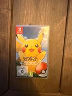 Pokemon Let’s go Pikachu nintendo switch, Spelcomputers en Games, Avontuur en Actie, 1 speler, Refurbished, Ophalen of Verzenden