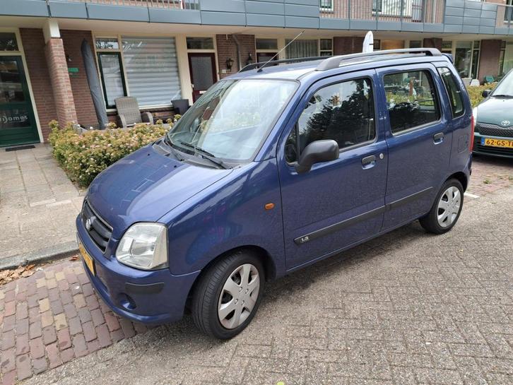 Suzuki Wagon R+ 1.3 2005 Blauw   vandaag in prijs verlaagt, Auto's, Suzuki, Particulier, Wagon R+, ABS, Airconditioning, Centrale vergrendeling
