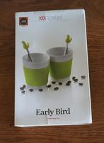 Early Bird koffiekopjesset, Nieuw, Ophalen of Verzenden, Overige stijlen, Kop(pen) en/of Schotel(s)