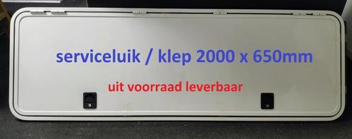 Serviceluik / klep 2000x650mm met paneel - voorraad + sloten, Caravans en Kamperen, Camper-accessoires, Nieuw, Ophalen