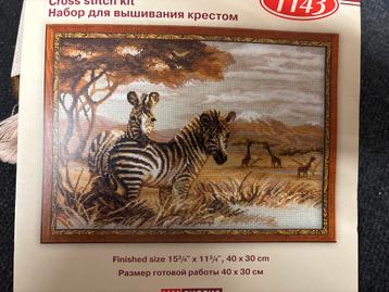 Compleet Borduurpakket 40x30 cm beschikbaar voor biedingen