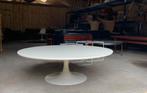 Maurice Burke Arkana vintage design tulip table saarinen, Ophalen, Gebruikt, 100 tot 150 cm, Rond