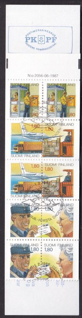 B380 - Finland michel automaatboekje 20 gestempeld , Postdi, Postzegels en Munten, Postzegels | Europa | Scandinavië, Gestempeld