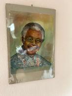 Aquarel van Mandela, Antiek en Kunst, Kunst | Schilderijen | Klassiek, Ophalen