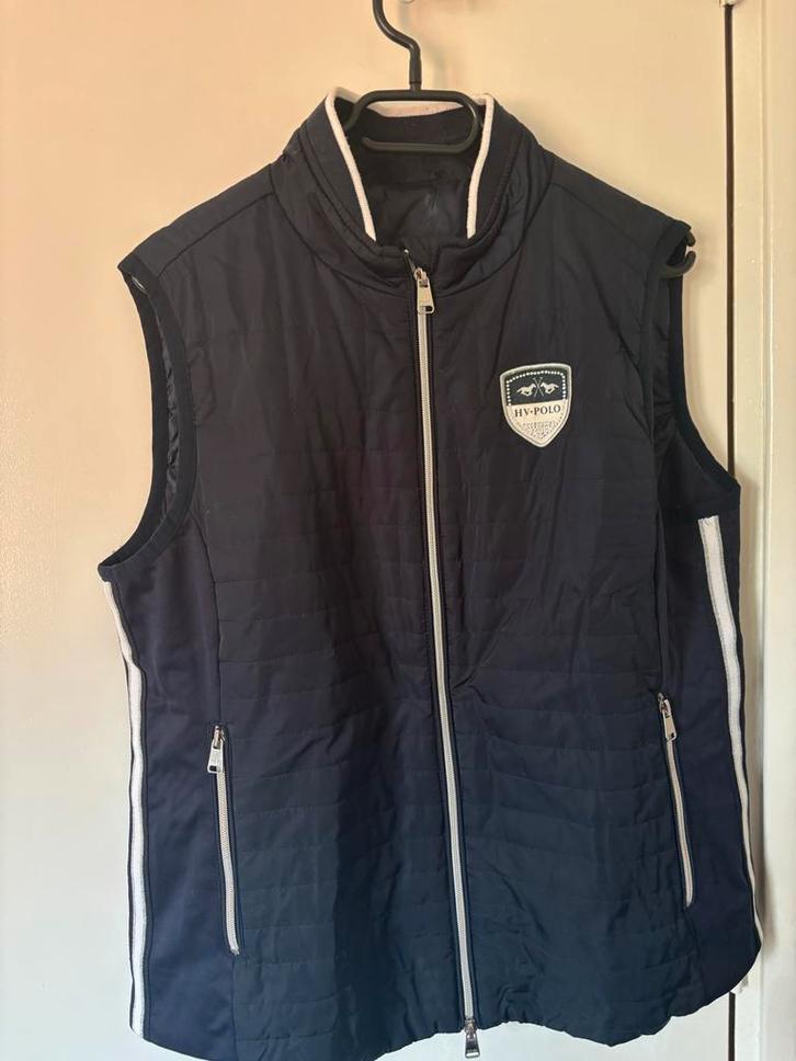 HV Polo Bodywarmer Navy/Donkerblauw XL/42 ZGAN, Dieren en Toebehoren, Paardrijkleding, Zo goed als nieuw, Ophalen of Verzenden