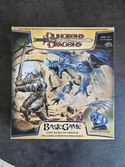 Dungeons & Dragons Basic Game - Blue Dragon (2006), Hobby en Vrije tijd, Gezelschapsspellen | Bordspellen, Zo goed als nieuw, Ophalen