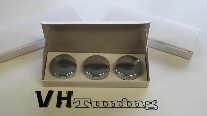 VW Golf 3/Polo 6N/T4 enz chrome verwarming knoppen EU AGF3CR, Auto diversen, Tuning en Styling, Ophalen of Verzenden