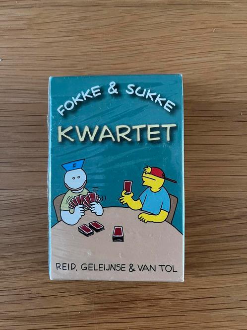 Kwartet Fokke & Sukke, Verzamelen, Speelkaarten, Jokers en Kwartetten, Nieuw, Kwartet(ten), Ophalen of Verzenden