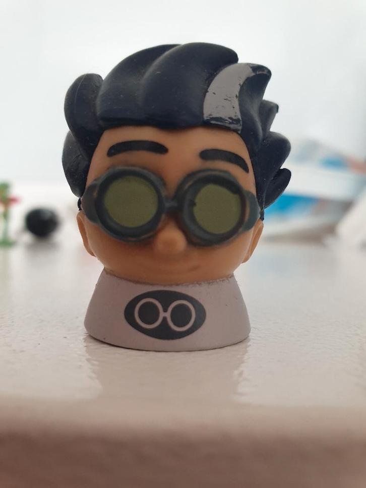 Actiefiguur Romeo uit de serie PJ Masks. 4,5 cm, Kinderen en Baby's, Speelgoed | Actiefiguren, Zo goed als nieuw, Ophalen of Verzenden