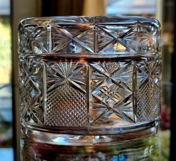 ANTIEK KRISTALLEN GEORGIAN ENGELSE ANTIEKE TEA CADDY 1830 beschikbaar voor biedingen