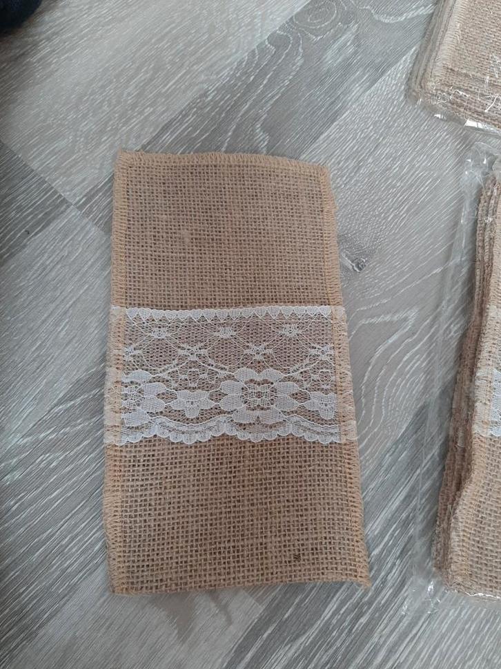 Jute decoratie, Hobby en Vrije tijd, Feestartikelen, Nieuw, Versiering, Geboorte of Huwelijk, Ophalen of Verzenden