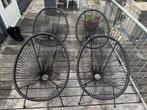 Alcapulco zwarte tuinstoelen, Tuin en Terras, Tuinstoelen, Ophalen, Nieuw, Stapelbaar