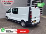 Renault Trafic 1.6 dCi 125 pk E6 L2 DC Dubbel Cabine BPM VRI, Auto's, Voorwielaandrijving, Stof, Gebruikt, Euro 6
