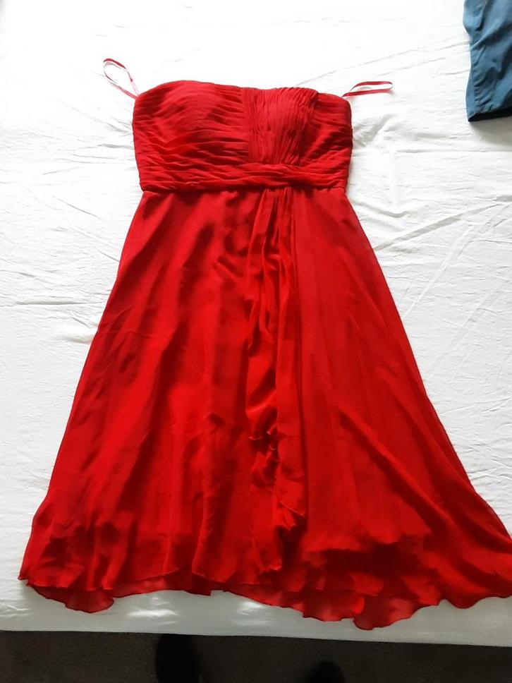 Feest /gala jurk met sjaal, Kleding | Dames, Gelegenheidskleding, Ophalen of Verzenden