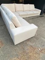 !!ACTIE!! Witte luxs hoekbank, gratis levering, Huis en Inrichting, 250 tot 300 cm, Verzenden, Hoekbank, Metaal