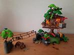 Playmobil Boomhut 5557 + krokodil, Kinderen en Baby's, Speelgoed | Playmobil, Ophalen of Verzenden, Zo goed als nieuw, Complete set